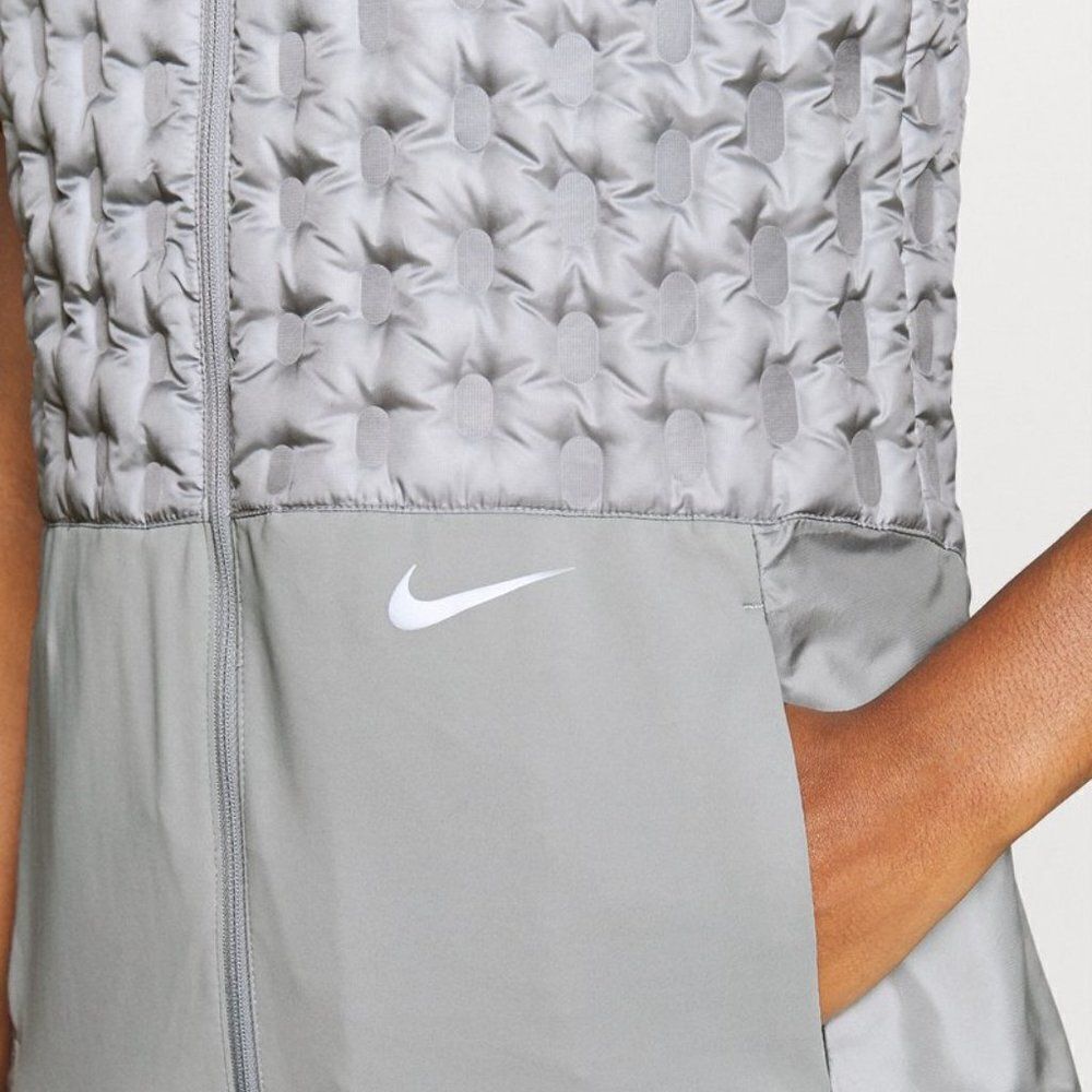 Nike Women's Therma-Fit Adv Downfill Running Vest Women's Gray Size Small — image 4 of 8